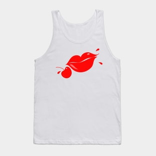 Cherry Lips Tank Top